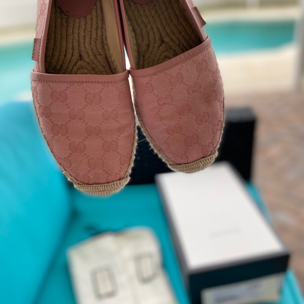 Gucci GG Espadrilles Miro Soft Pink - Picture 6 of 6